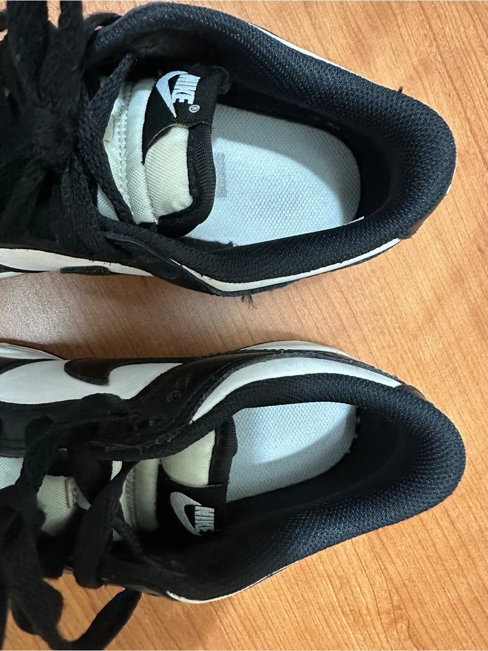 Nike Black & White Low-Top Court Sneaker